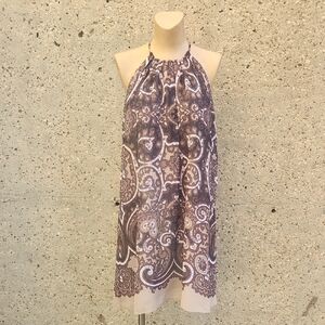 Michael Kors Paisley  boho mini dress